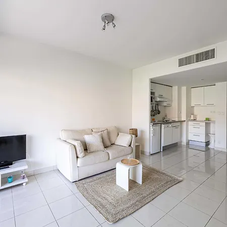 Apartment Charming With Balcony Pool - 1bd 2p - Cannes